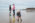 Séance photo maternité en bord de mer à Saint Briac